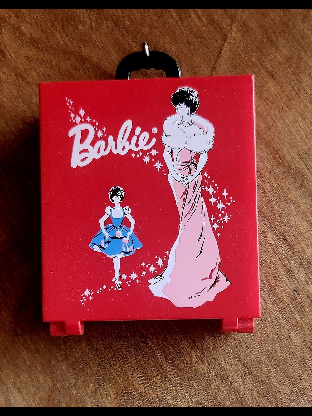 Barbie Hallmark Keepsake Ornament 2002 Enchanted Evening Compact Case